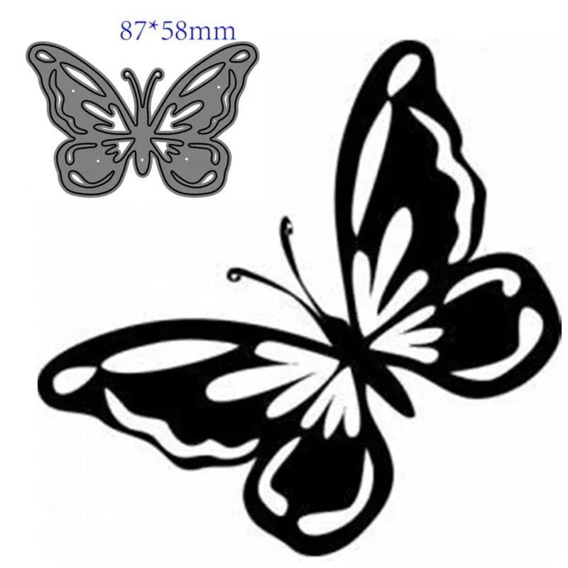 Металлические штампы для резки форма животных бабочек украшение скрапбукинг