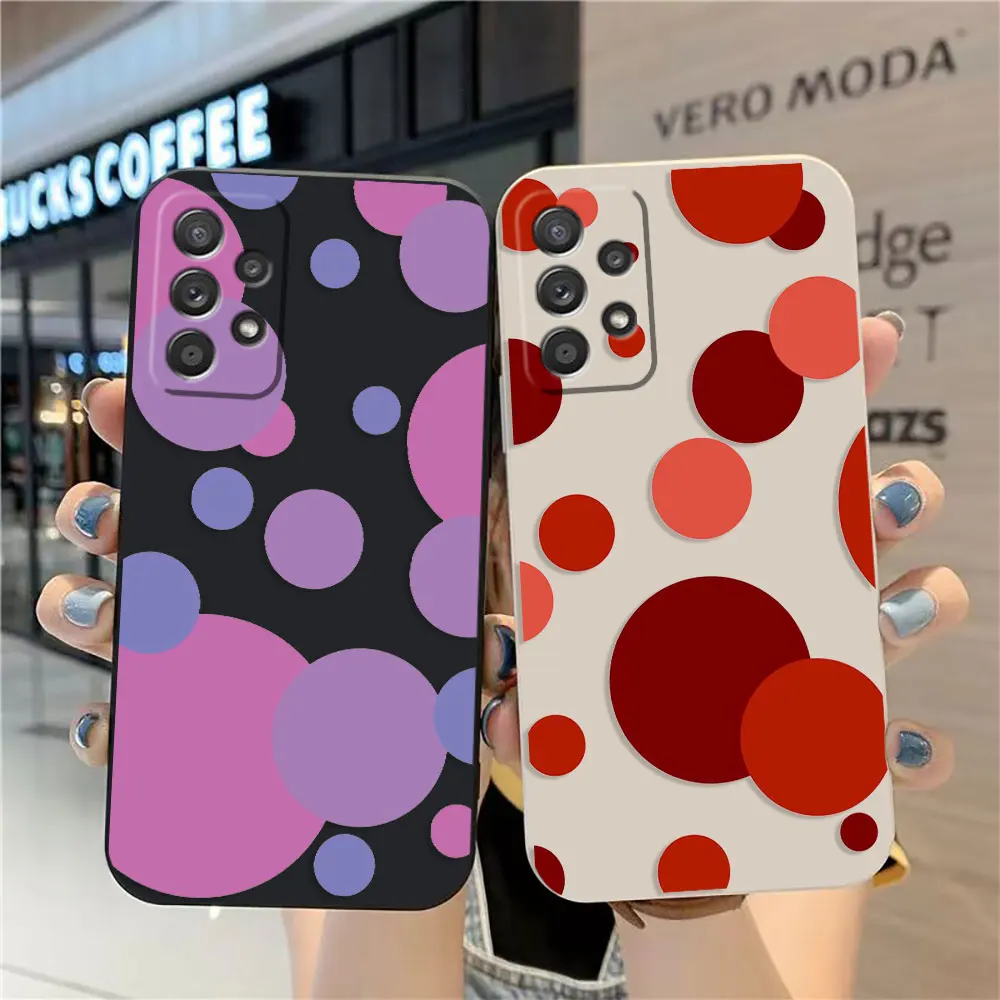 

Multi-dimensional Color Center Case For Samsung A91 A73 A72 A71 A53 A52 A51 A42 A33 A32 A23 A22 A12 A22S AO3S 4G 5G Colour Case