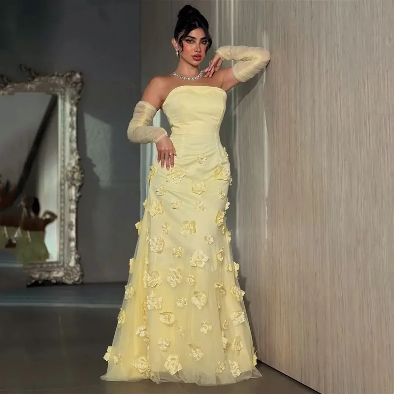 Женское атласное вечернее платье-Русалка Aleeshuo современное платье в стиле