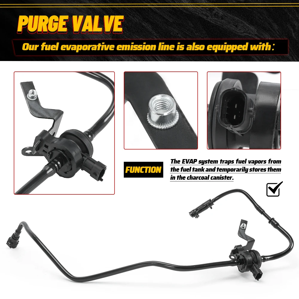 D2BZ9C047F топливный бак испарительные выбросы пара канистра управление очисткой