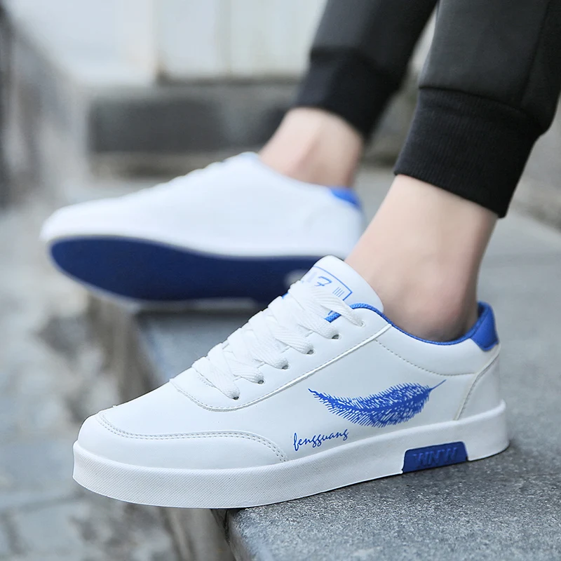 Men Sneakers Summer Shoes Men's White Shoes Sports Board Shoes Men's Fashion Shoes Zapatillas Hombre Chaussure Homme 39-44