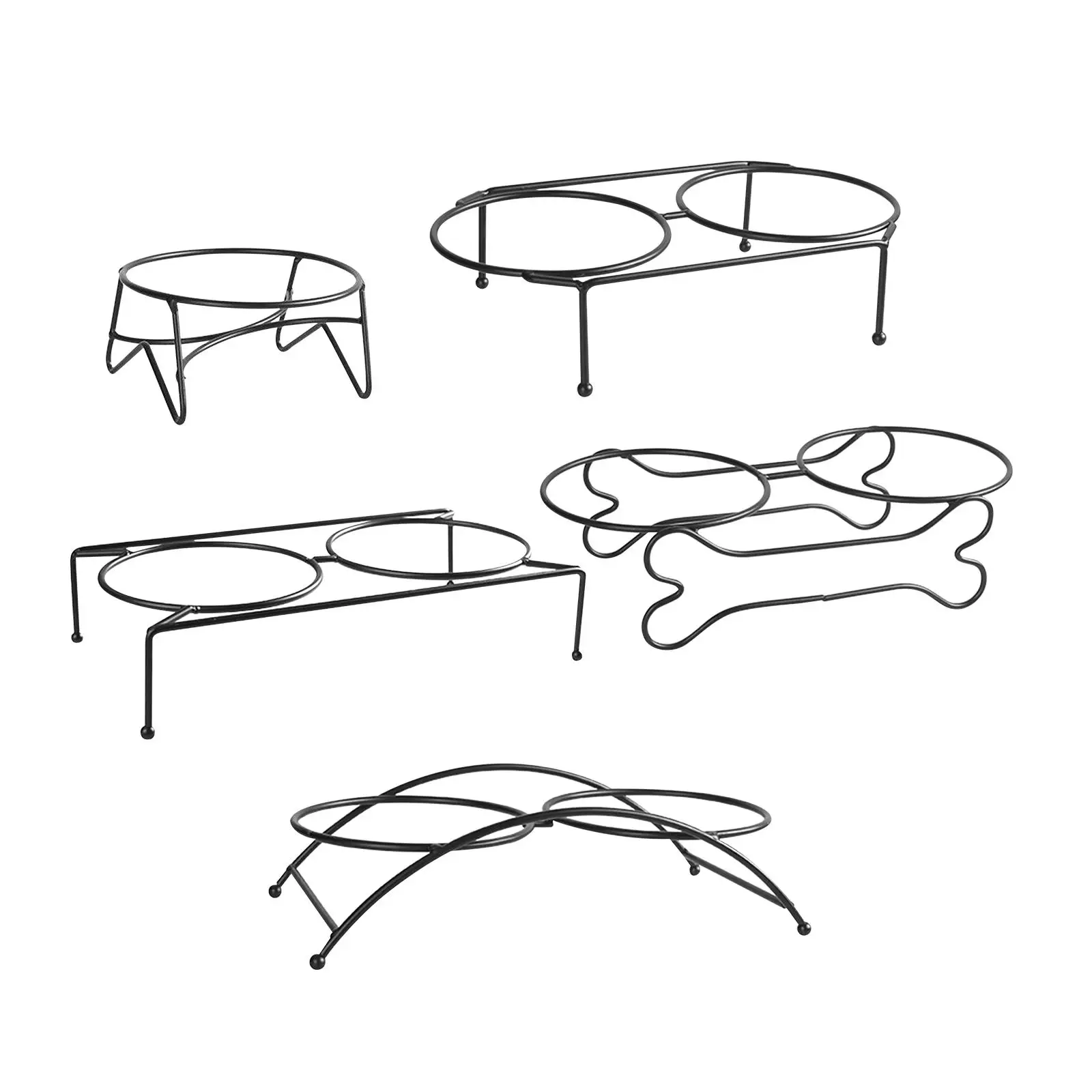 Кормушка для домашних животных держатель воды и еды столовая приставка котят