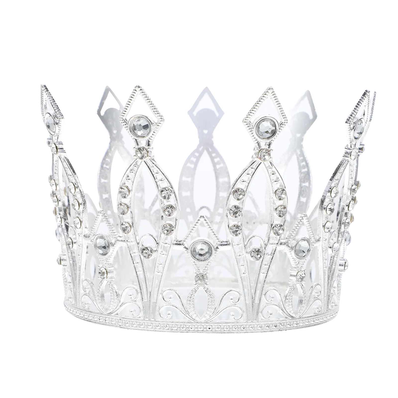 

1pc Rhonestone Bride Elegant Wedding Hollow Exquisite Headdress for Wedding Accessory Tiara Jewelry