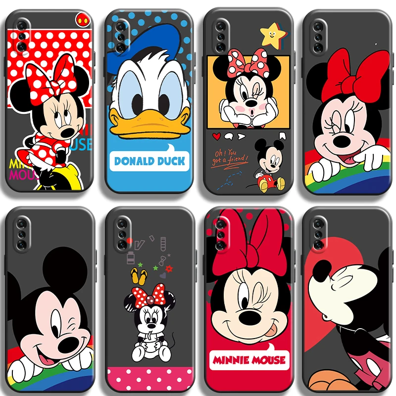

Disney Mickey Minnie Phone Case For Xiaomi 11 Lite Pro Ultra POCO X3 M3 Pro NFC F3 GT Unisex Black ShockProof TPU Original