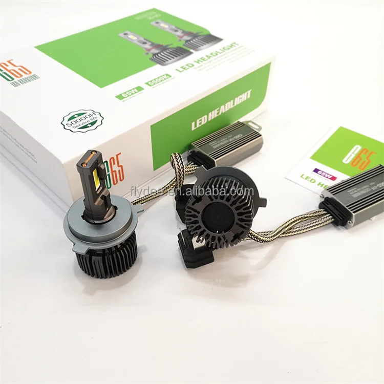 Обновленная версия G65 лампы для передних фар головного света H4 H7 H11 9005 9006 H1 система