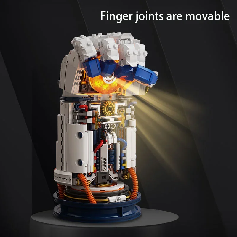 Строительные Блоки Moc Для Исследования Космоса - Игрушка С Подсветкой И