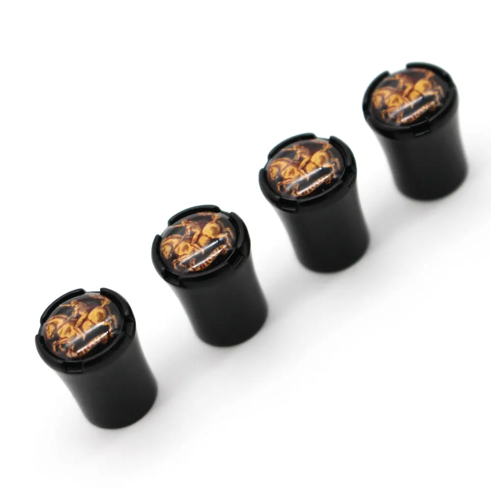 4 Pcs/Set Zinc Alloy Riding Man Style Tire Valve Stem Cap Wheel Air Caps for Auto Cars | Автомобили и мотоциклы