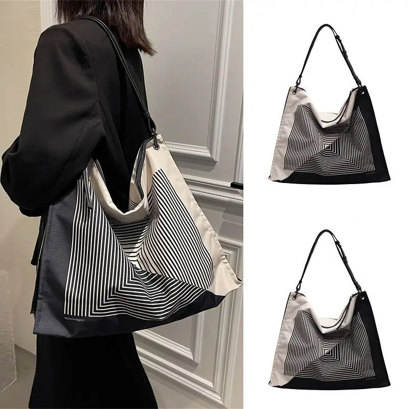 

Винтажная Холщовая Сумка в стиле ретро, японская вместительная сумка-тоут, новый класс 2022, сумка для поездок