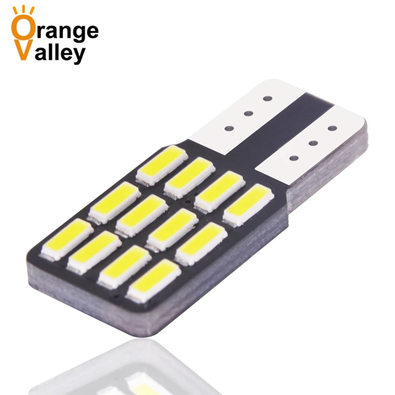 

1PCS High Quality T10 194 W5W 168 12 SMD LED 4014 Car Auto Clearance Lights Marker Lamps Interior Lighting DC 12V