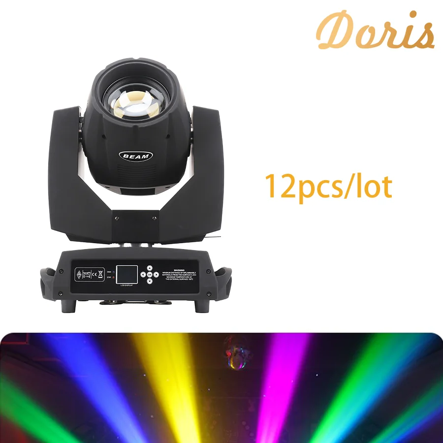 

Doris Beam 7R 230W Sharpy сценический светильник с подвижной головкой DMX 512 Lyre для диджея, бара, дискотеки, концерта, Вечеринки (12 шт./партия)