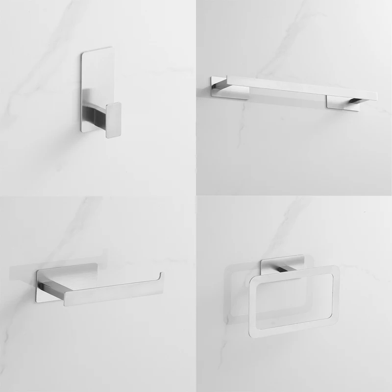 Набор аксессуаров для ванной комнаты из нержавеющей стали