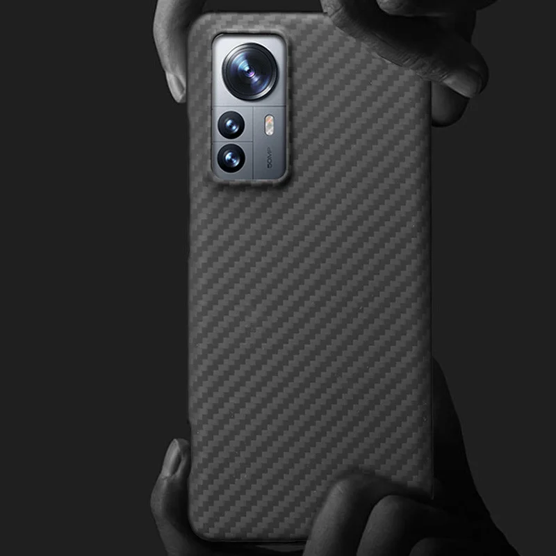 

For XIAOMI 12 Case Carbon Fiber Cover Shockproof Phone Aramid Fiber Protective Case For XIAOMI 12/12PRO/12X Phone Accessories