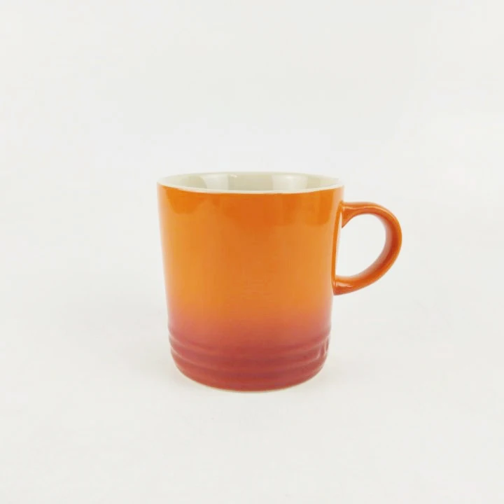 

Керамическая чайная кружка для горячих чашек, оранжево-желтая Обжиговая меняющая глазурь для офиса и дома, кофейные кружки с гороскопом, подарки
