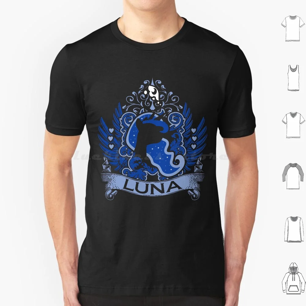 

Футболка Luna-Limited Edition-V1 6Xl, хлопковая классная футболка My Little Brony Bronies Pegasisters Mlp Дружба это волшебная Конница