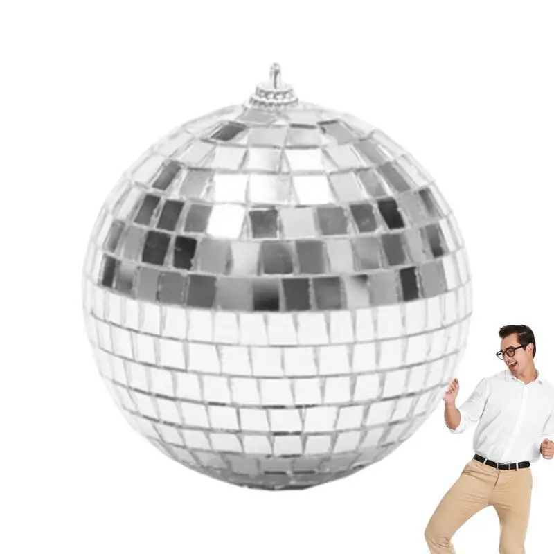 

Disco Ball Reflector Reflector Stage Light Bar Reflective Glass Reflection Rotating Balls Supplies for Bars Stage Performances