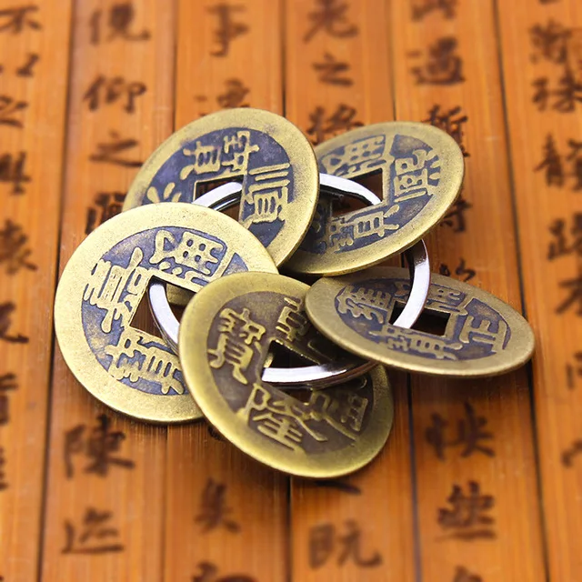 Ручная работа веревка счастливый фэн-шуй подвесной винтажный латунный брелок