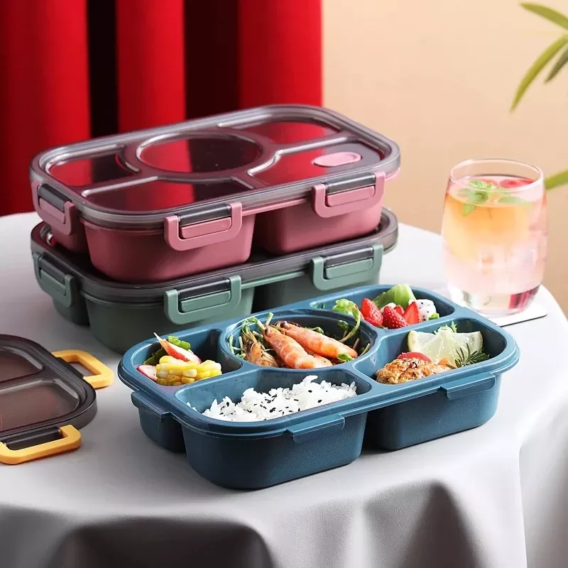 

Outdoor Lunch Box Food Storage Containers Leak-Proof Lunch Box For Kids With Soup Cup Breakfast Boxes Picnic
