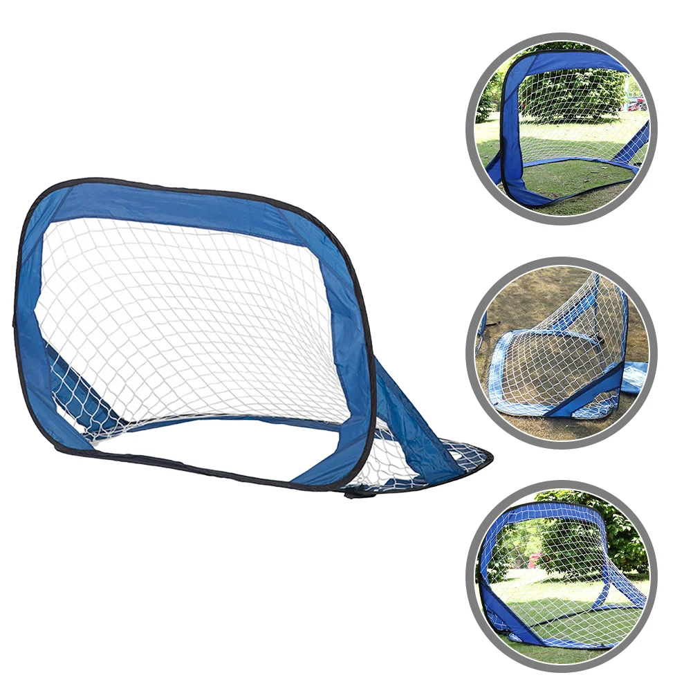 

Soccer Goal Net Backyard Training Portable Football Mini Kids Goals Nets Children Youth Games Practice Accessories Netting Kid