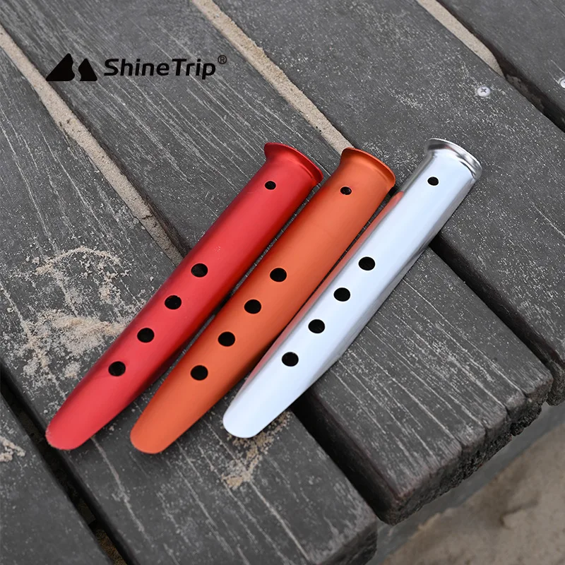 ShineTrip 23cm 31cm Aluminum U-Shaped Tent Nail Stakes Snow Peg Sand for Outdoor Camping Hiking Beach Accessories |
