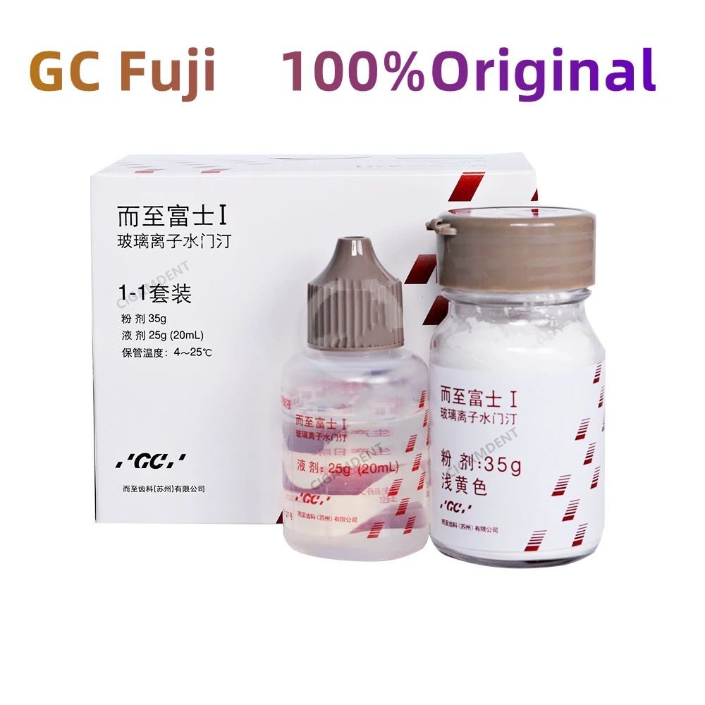 

Gc Fuji 1 Cement Dental Luting Cement Self Cure Teeth Glue For Crown Bridge Orthodontic Bracket Bonding Adhesive