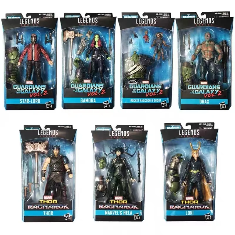

Genuine Marvel The Avengers Action Figure New Iron Man Spider-man Steve Rogers Movable Model Toy Gift