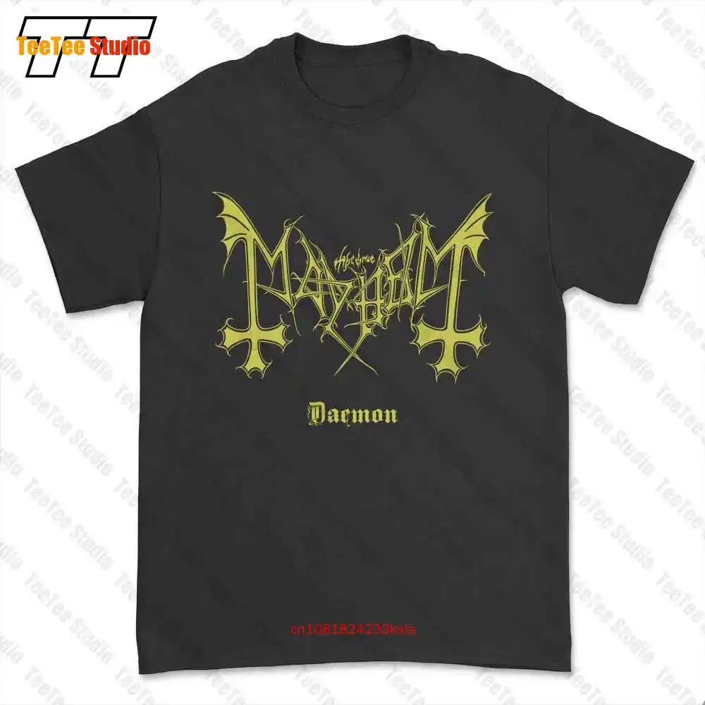 Футболка Mayhem Daemon Gold Merchandise True Norwegian S397