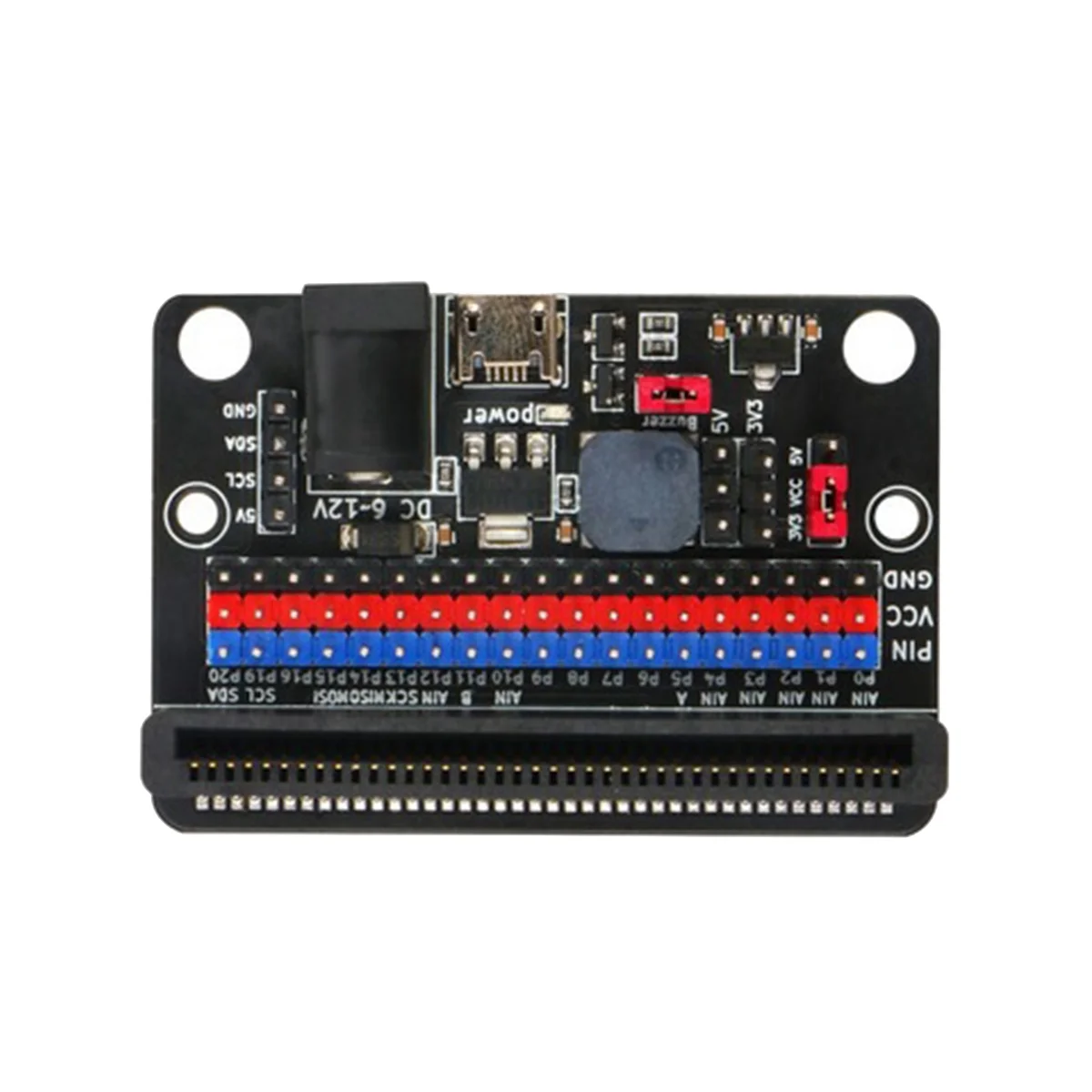 

1Pcs Expansion Board for Microbit GPIO Expansion Python IO:Bit 5V with on Board Passive Buzzer