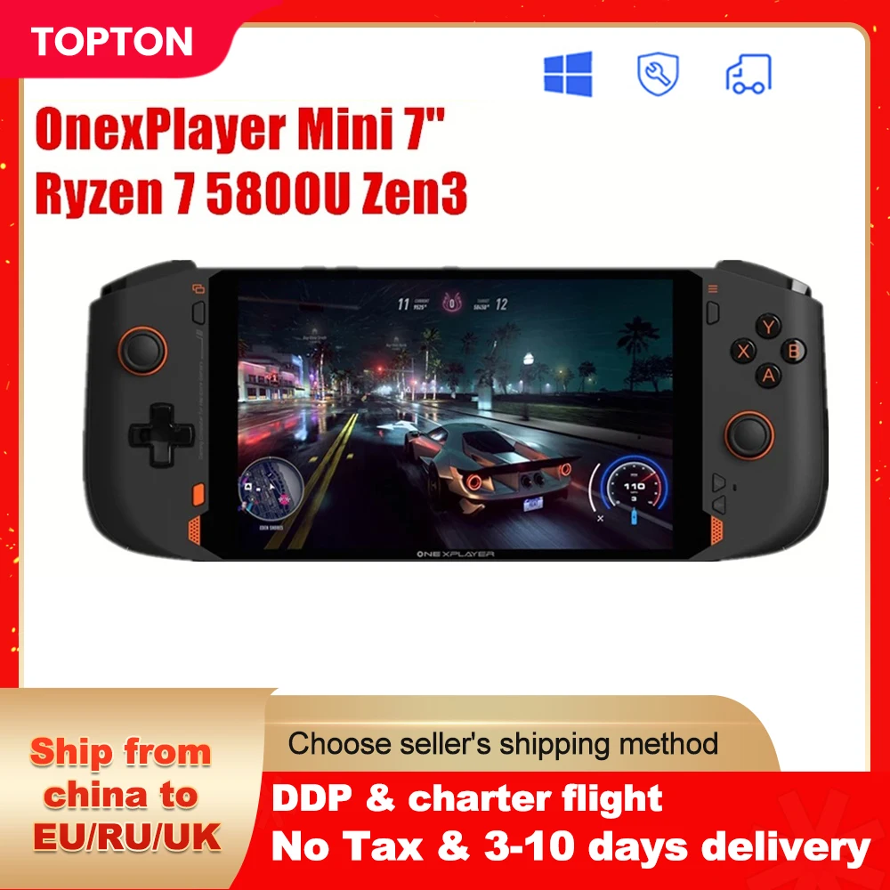 Оригинальный карманный мини-ноутбук OnexPlayer Mini AMD Edition Ryzen 7 5800U дюймов 1920*1200