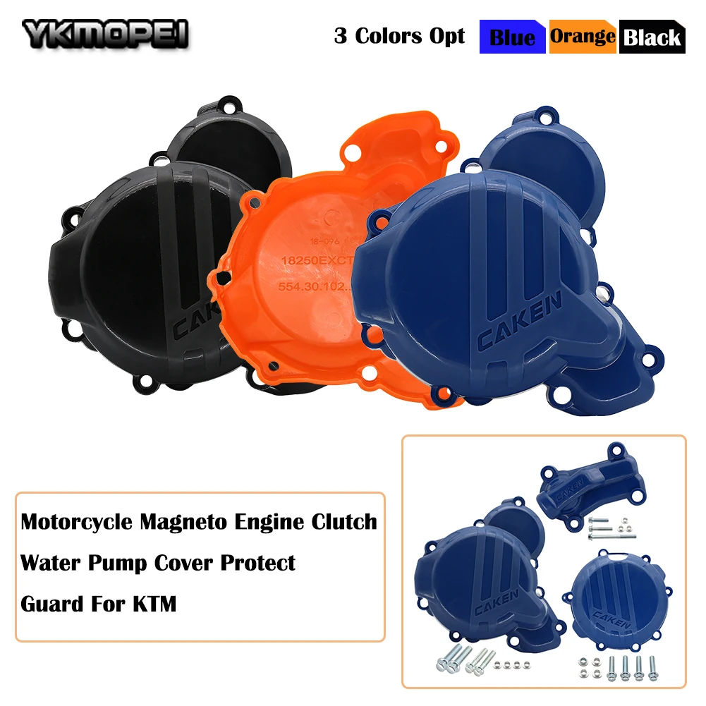 

Clutch Guard Water Pump Cover Ignition Protector For SX XC XCW XC-W TPI Six Days For Husqvarn TE TC TX 250 300 250i 300i