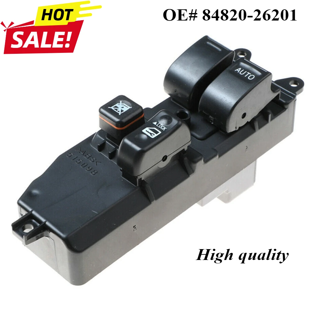 RHD 84820-26201 передний правый главный переключатель стеклоподъемника для Toyota Hiace