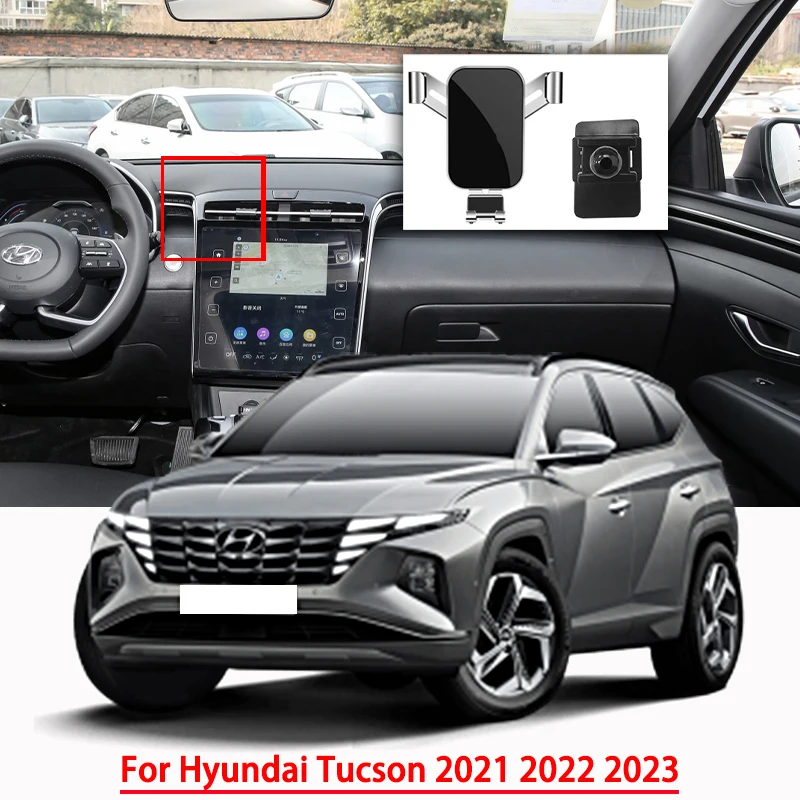 

Автомобильные аксессуары, держатель для Hyundai Tucson 2021 2022 2023, специальный кронштейн для гравитационной навигации, поддержка GPS