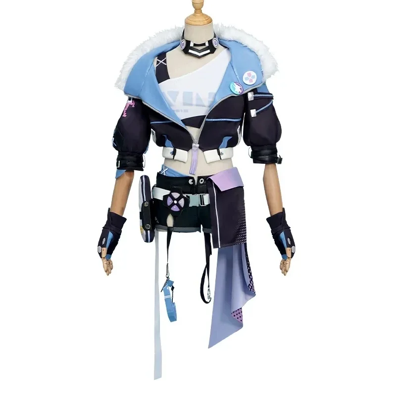 Игра Honkai звезда рельс Серебряный волк косплей костюм милая Мода боевая униформа