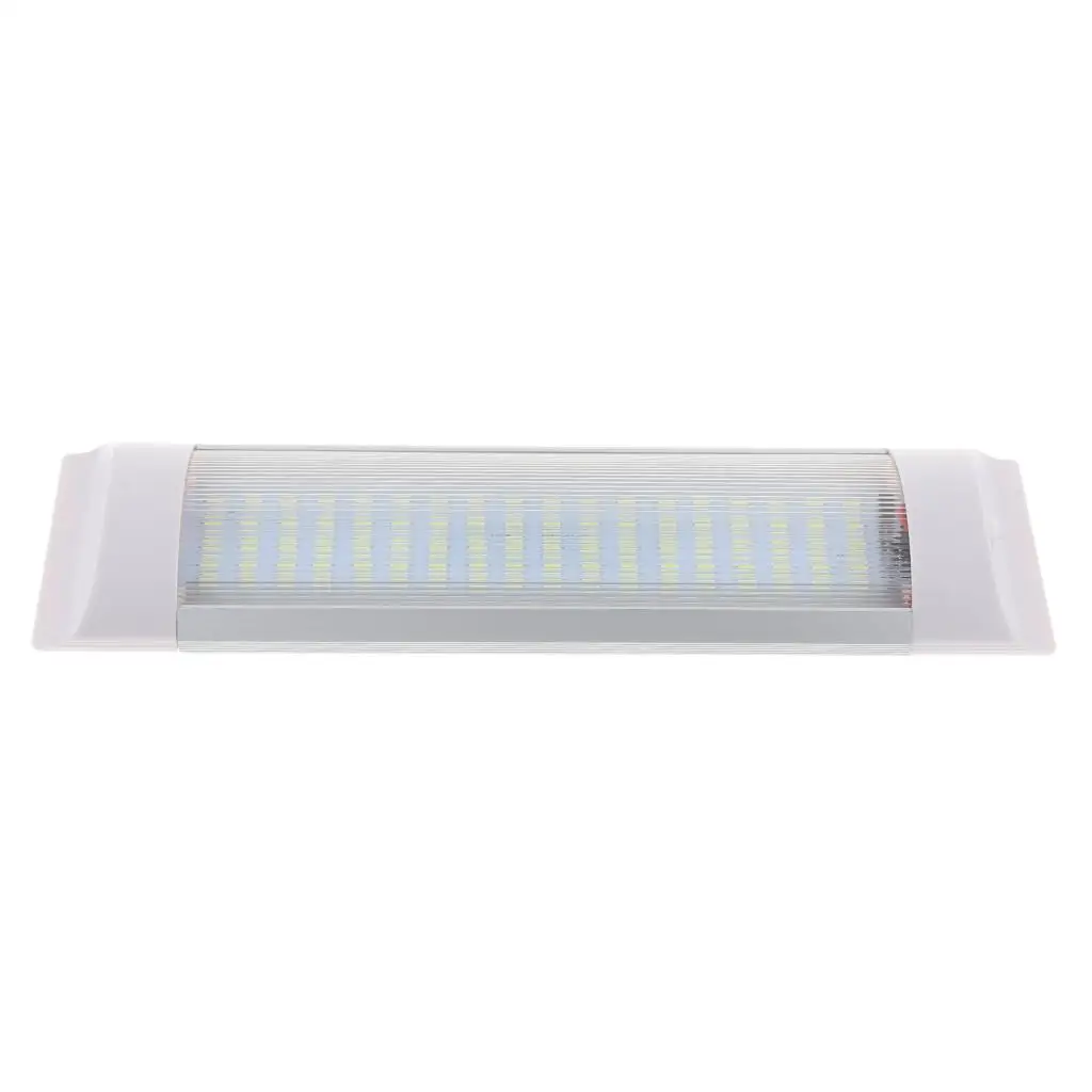 

LED 12 Panel Light Interior Ceiling Surface Mount for RV Motorhomes Camper Caravan Trailer Boat (White)