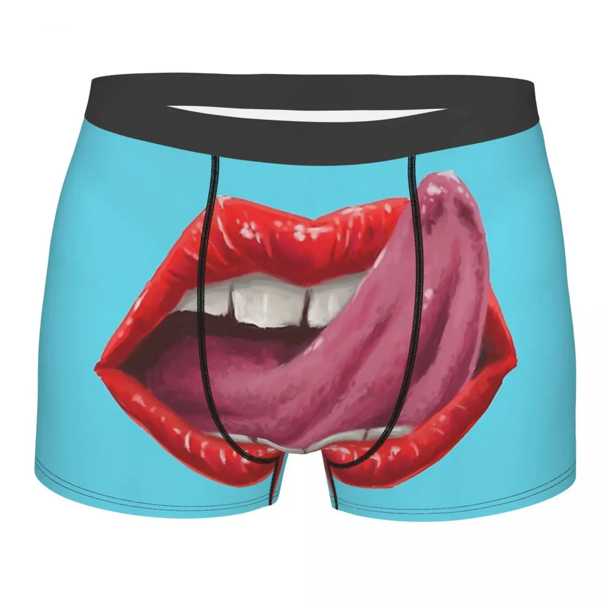 

Sexy Lick Yum Underpants Homme Panties Men's Underwear Sexy Shorts Boxer Briefs
