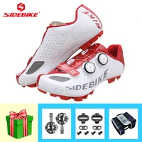 mountain bike sneaker men sapatilha ciclismo mtb cycling shoes add spd pedals breathable riding flat shoes self locking footwear