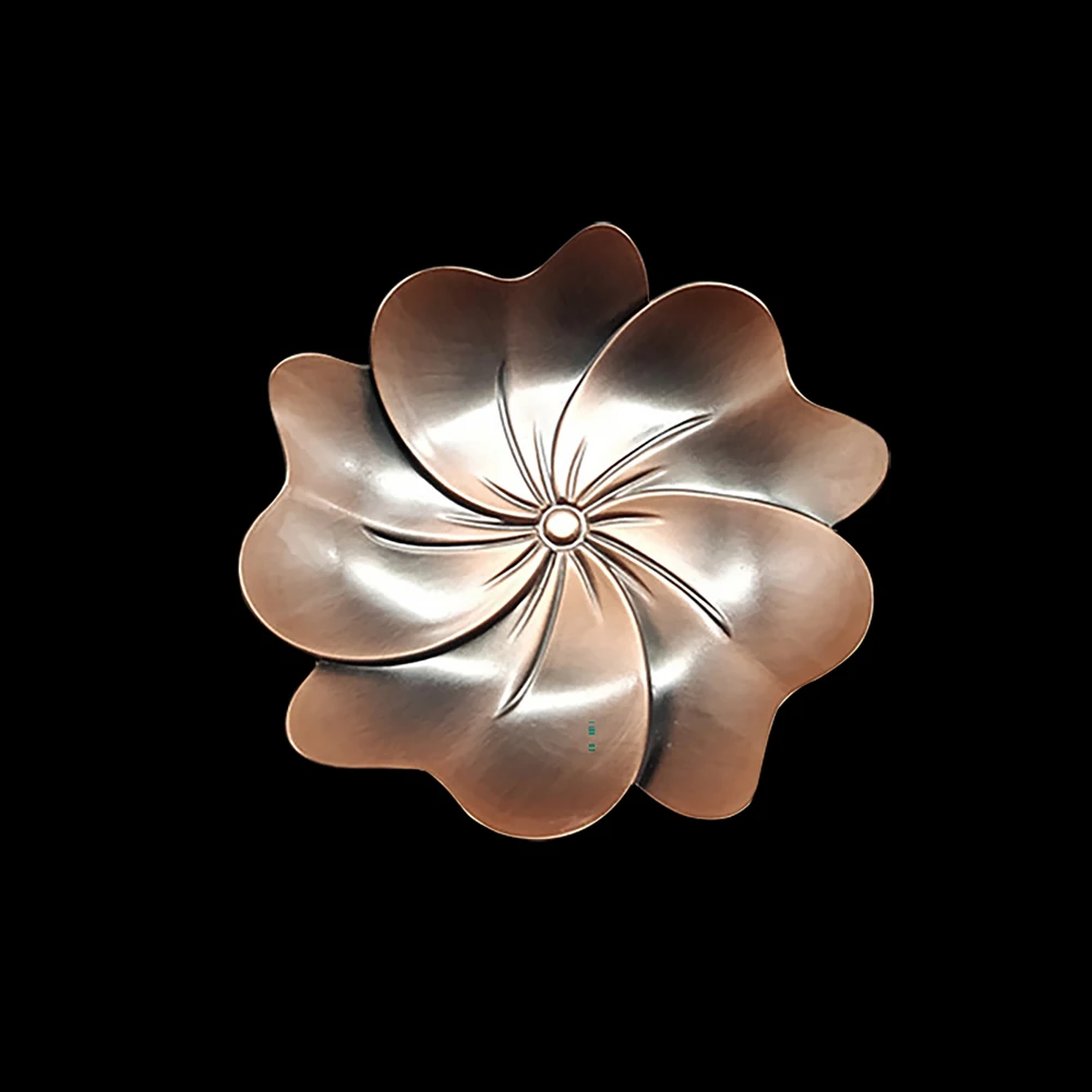 

Stick Burner Home Decor Aromatherapy Zinc Alloy Bedroom Plate Lotus Shape DIY Teahouse Ash Catcher Incense Holder Vintage Office