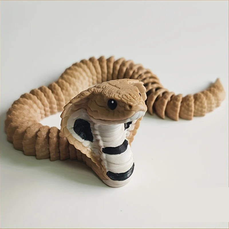 

3D-печатная статуэтка королевской кобры