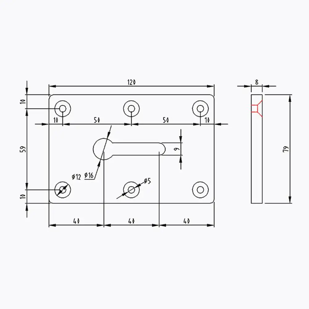 Multifunctional Tool Woodworking Benches Router Excellent Durable Aluminum Alloy Process Table Insert Plate with 6 Screws |
