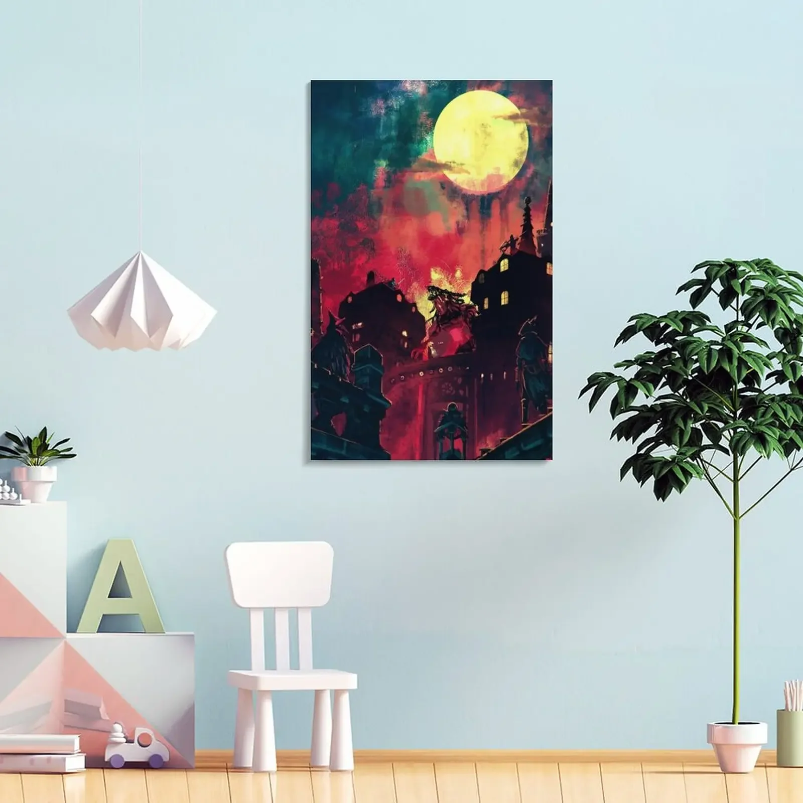 BB - Охота Журнал в одной картина на холсте аниме-фигурки картины для стены