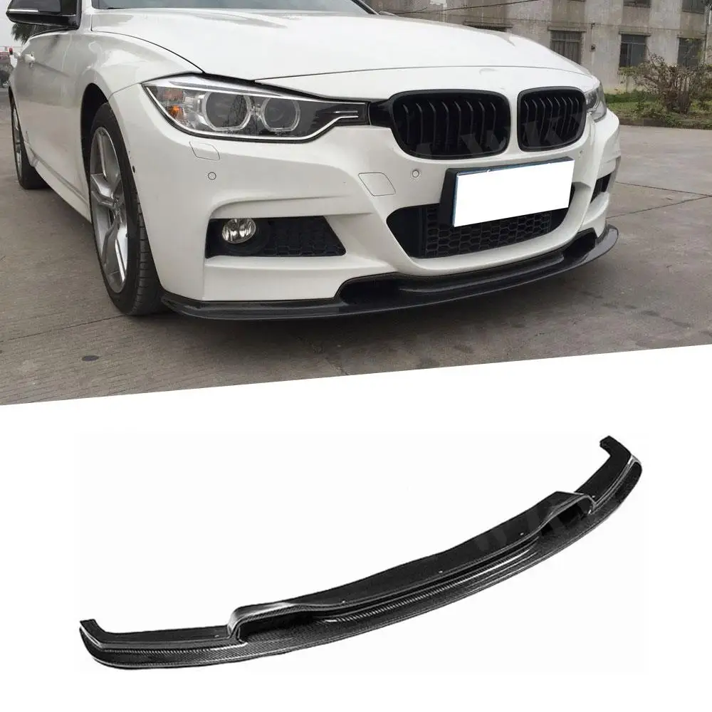 

Carbon Fiber Front Bumper Lip Spoiler for BMW 3 Sereis F30 F35 M Sport 320i 325i 328i 330i 335i 2012-2018 Extension Chin
