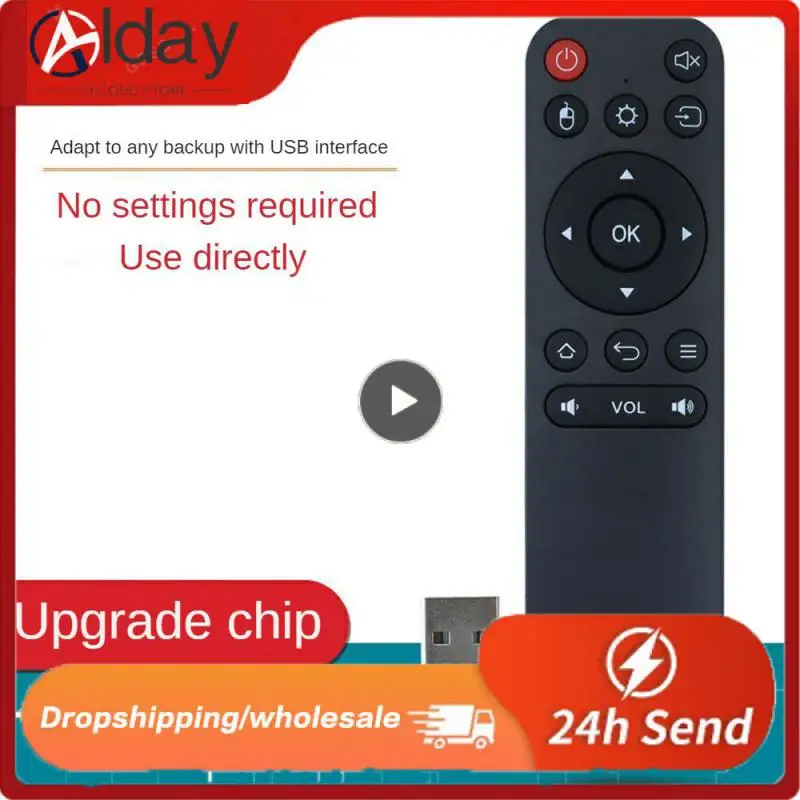 

High Bounce Button Smart Tv Remote Control Preservative High Temperature Resistant Toy Machinery 2.4g 2.4g Remote Control Tv Box