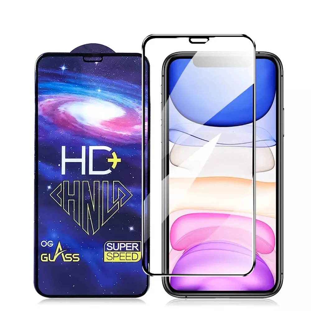 50pcs HD+ Front Cover Screen Tempered Glass Good Quality Screen Protector Film For Iphone 14 Max 13 Pro Max 12 Mini 11 X