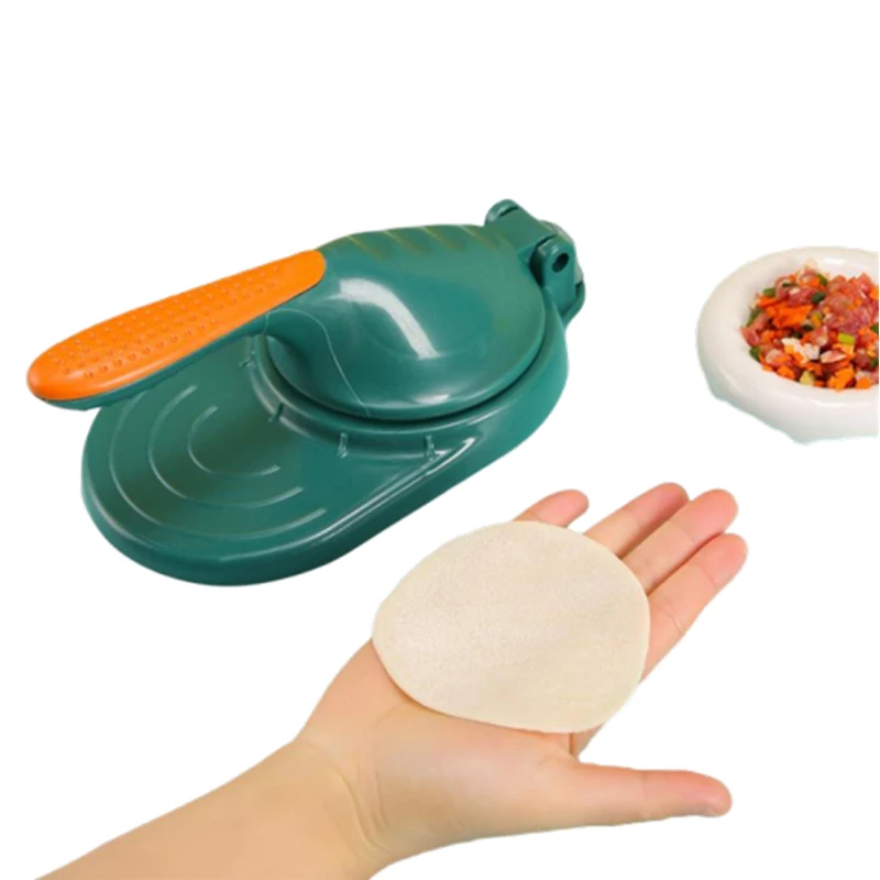 

DIY Baozi Dumpling Skin Pressing Mold Tools Dumplings Maker Manual Dough Skin Machine Press Mold Pastry Kitchen Accessories