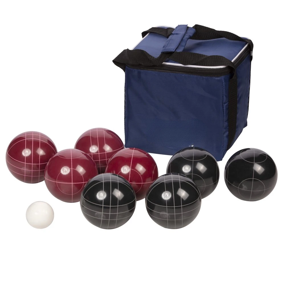 

100mm Resin Bocce Ball Outdoor Set with Carrying Bag for Easy Storage Guzheng finger pick