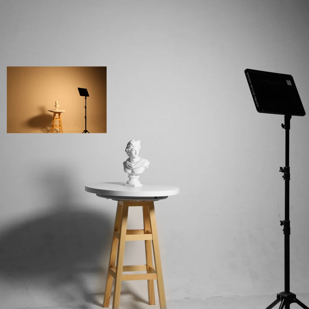 Godox LEDP260C 3300~5500K LED Bi-Color &amp Dimmable Studio Video Light Lamp Panel for Camera DV Camcorder+ Free AC adapter