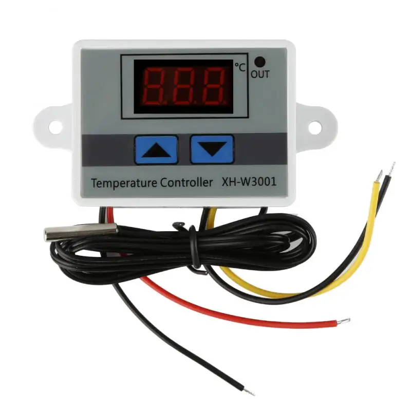 

XH-W3001 Digital Temperature Controller Switch 220V 10A Thermostat Control Heating Cooling Control Thermoregulator With Sensor