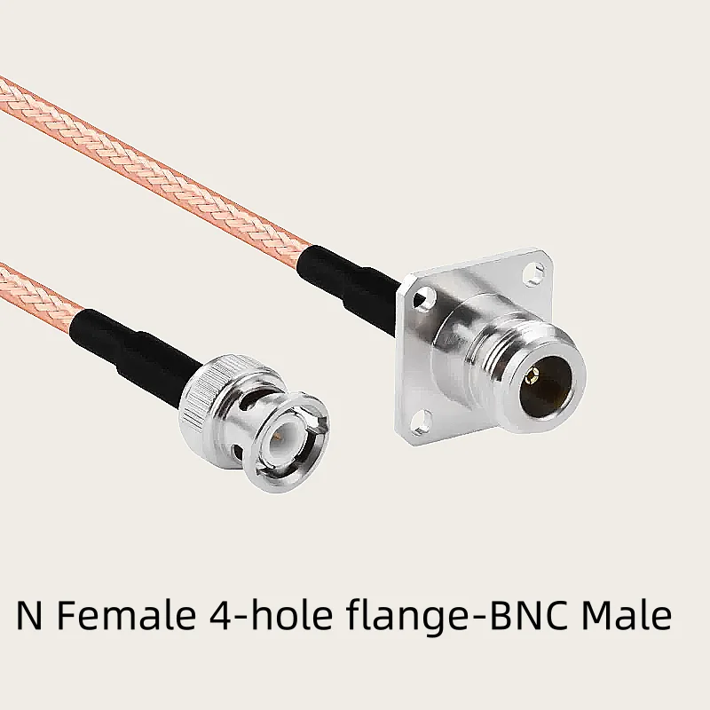 Кабель RG142 N «папа/гнездо» к BNC «папа» и «мама» прямоугольный разъем RF коаксиальные соединительные кабели с косичками