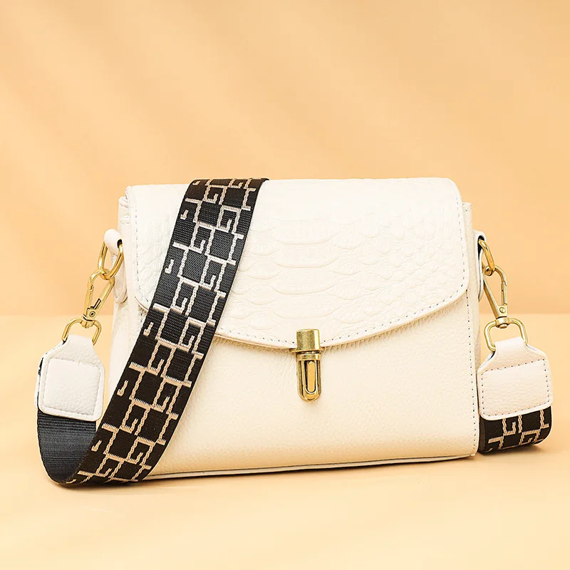 

Fashion Trend Luxury Designer Handbags For Women Genuine Leather Casual Shoulder Bags Small Black Girl Crossbody Messenger Bag