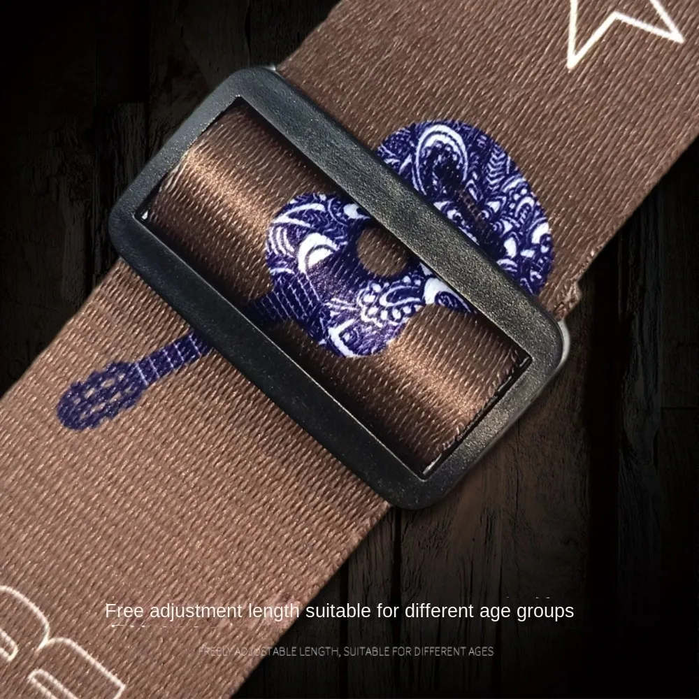 Регулируемый плечевой ремень для электрогитары вышитый гитары укулеле