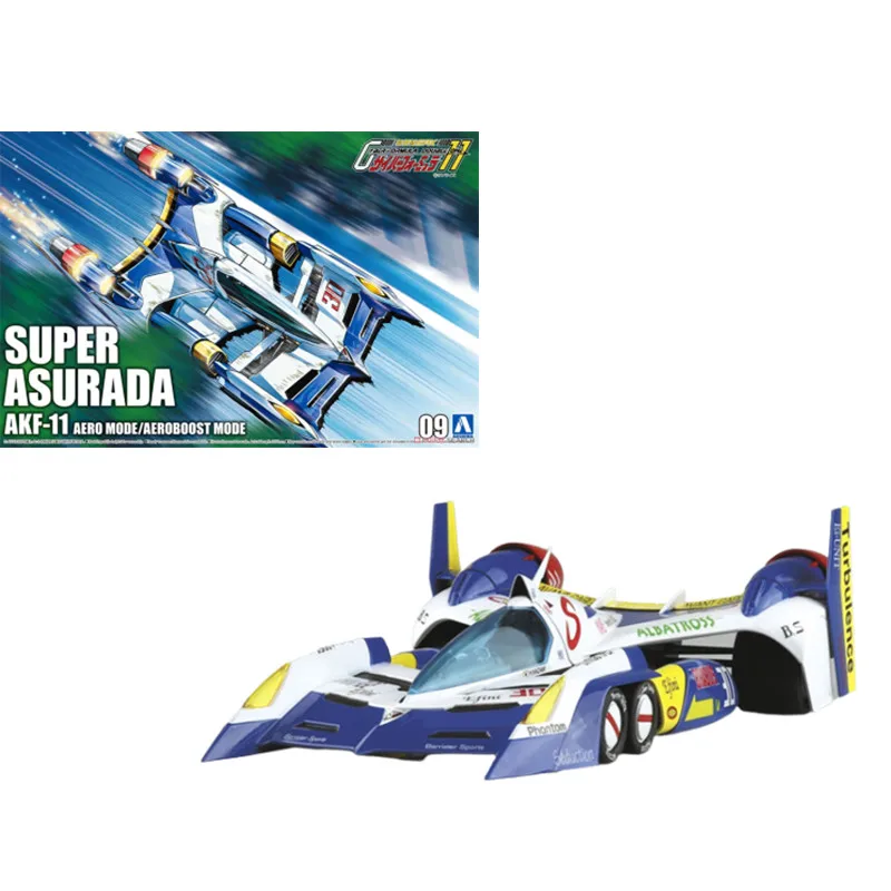 

1/24 супер ASURADA AKF-11 AERO MODE/AEROBOOST MODEA nime экшн-фигурки сборные коллекционные модели украшения игрушки подарок для детей